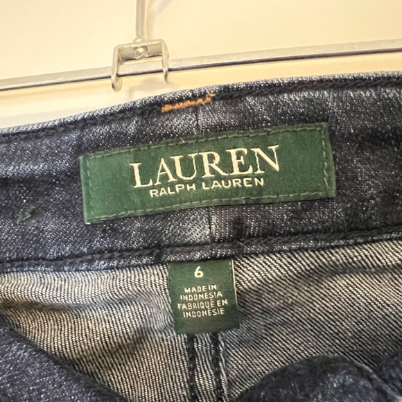 Ralph Lauren Denim Jeans Straight Leg Dark Wash Size 6 Inseam 29 Inch - Picture 9 of 16